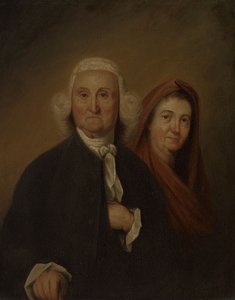 Governor Jonathan Trumbull, Sr., and Faith Robinson Trumbull (1710–1785, LL.D. 1779; 1718–1780) by John Trumbull