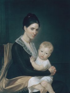 Mrs. Marinus Willett and Her Son Marinus, Jr.