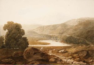 Vale of the River Mawddach, Wales by John Varley