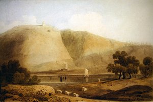 On the Avon near Clifton by John Varley