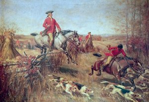 The First Gentlemen of Virginia by John Ward Dunsmore