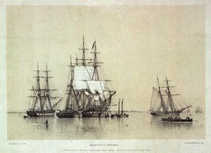 Marine Studies, Merchant Vessels by John Ward