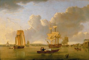 Deptford on Thames with a Distant View of Greenwich