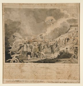 Study for A Miniature of the World in the 19th Century