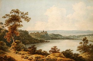 Lake Albano by John Warwick Smith