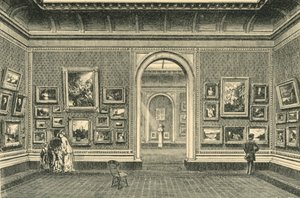 The Sheepshanks Gallery, South Kensington Museum, c1860s