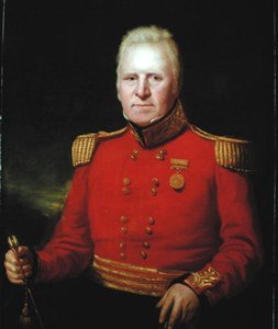 Portrait of Sir David Baird Wearing the Honorable East India Company Gold Medal from the Egyptian Campaign of 1801 by John Watson Gordon