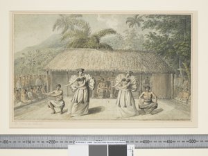 A Dance in Otaheite by John Webber