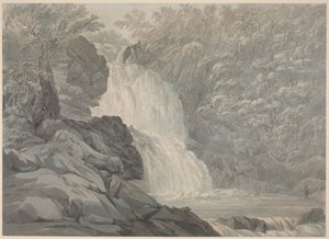 Mawddach Falls near Dolgelly by John Webber