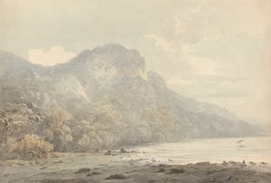 View of Cracatoa, China Seas by John Webber