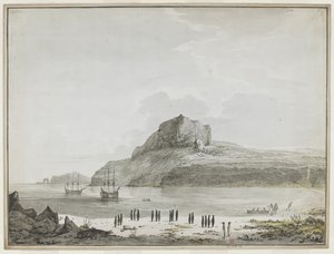 View of Christmas Harbour, Kerguelen Island by John Webber