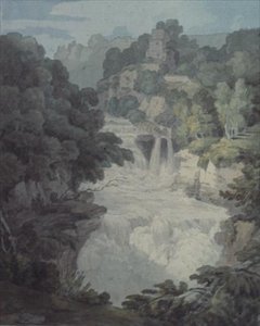 Corra Linn: One of the Falls of the Clyde by John White Abbott