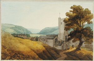From the Churchyard at Dulverton, Somerset, 1800 by John White Abbott