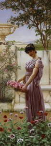 The Flowers of Venus, 1890 by John William Godward