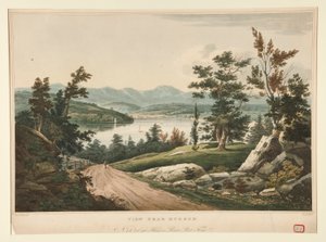 View Near Hudson, #15 of the Hudson River Portfolio by John William Hill