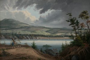 View of Cohoes by John William Hill