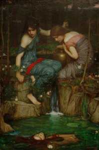 Nymphs Finding the Head of Orpheus by John William Waterhouse
