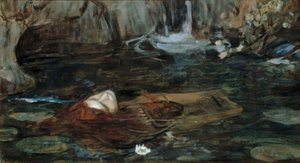Study for The Nymphs Finding the Head of Orpheus