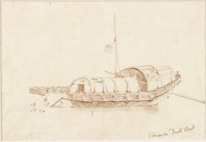 Chinese Duck Boat by John Wilson Carmichael