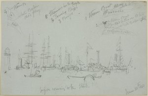 Harbour Scene by John Wilson Carmichael