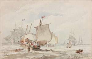 Off Hartlepool by John Wilson Carmichael