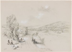 Ridley Hall, Bardon Mill by John Wilson Carmichael