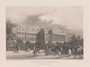 Cumberland Terrace, Regents Park by John Woods