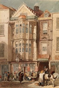House of Sir Paul Pindar, Bishopsgate by John Wykeham Archer