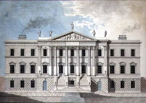 Design for a Neo-Classical Town Palace by John Yenn