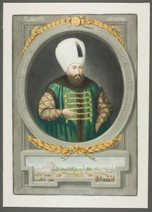Achmet Kahn I, from Portraits of the Emperors of Turkey by John Young