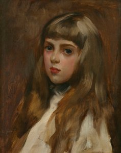 Portrait of Marjorie Armstrong, c.1895 by John da Costa