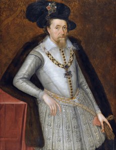 Portrait of King James I of England by John de Critz