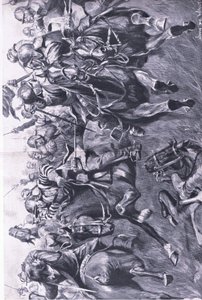 Marston Moor, July 2nd 1644: The Scottish Cavalry Under Leslie, Attacking Prince Rupert