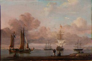Shipping in a Calm by John of Hull Ward