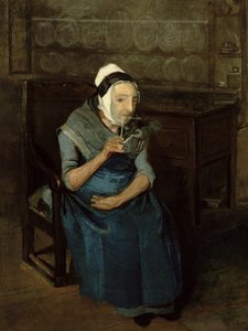 Portrait of a Servant from Bramham Park, Yorkshire, c.1822 by John of Hull Widdas