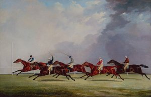 The Finish for the Ascot Cup
