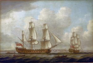 The Indiaman ship 