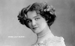 Lily Elsie, English actress