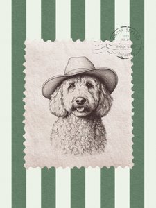 Cowboy Hat Doodle by Jolly and Dash