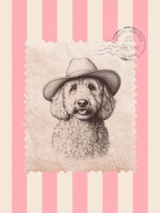 Doodle Dog Stamp by Jolly and Dash