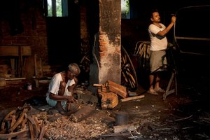 Rickshaw Pullers, Kolkata, 2009