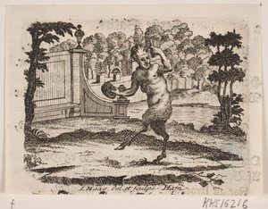 Vignette with Satyr by Jonas Haas