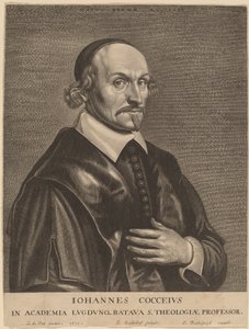 Johannes Cocceius by Jonas Suyderhoff after Jan de Vos