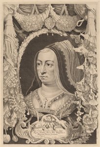 Maria of Burgundy, Empress and Wife of Maximilian I by Jonas Suyderhoff after Pieter Claesz Soutman
