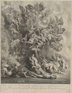 Fall of the Damned by Jonas Suyderhoff, after Sir Peter Paul Rubens