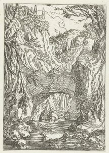 Landscape with Rock Bridge