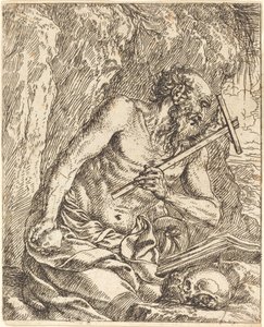 Saint Jerome Penitent by Jonas Umbach