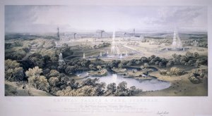 Crystal Palace, Sydenham, London, 1854