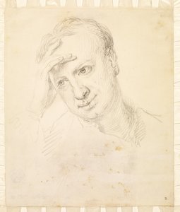 Portrait of Jonathan Richardson the Younger, 1732 by Jonathan Richardson