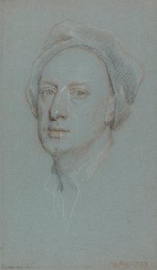 Portrait of Jonathan Richardson the Younger by Jonathan Richardson the Elder